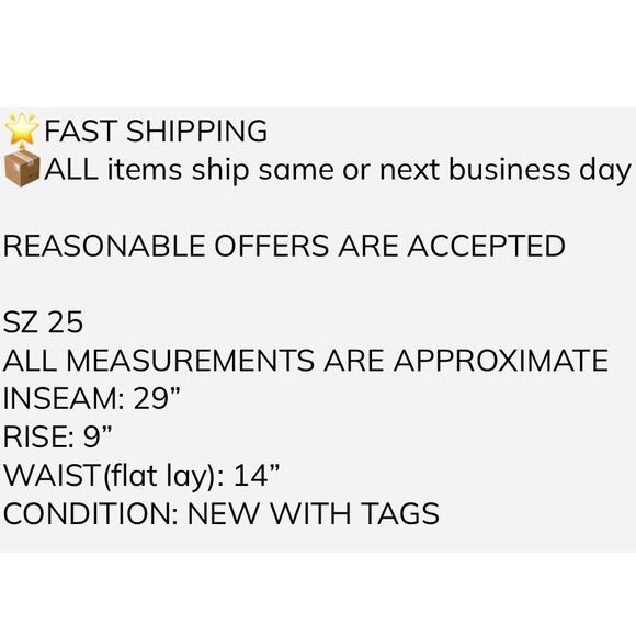 NWT Free People X Sandrine Rose Skinny Jeans 25 Dark Black Ankle Denim Mid Rise - Picture 2 of 12